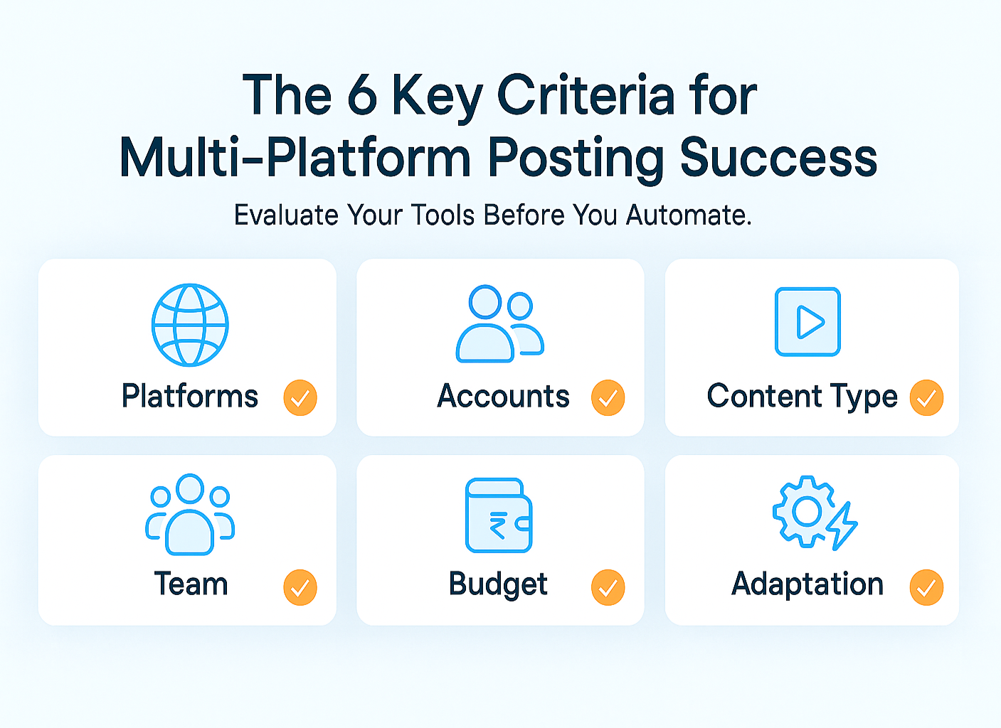 how to choose a social media scheduling tool for creators
