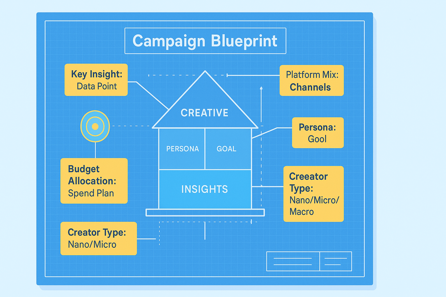 data-driven creative brief for influencer marketing