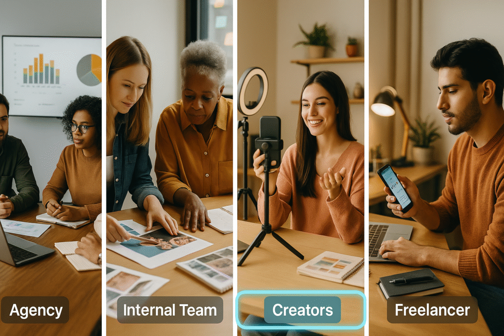 Hybrid influencer ecosystem