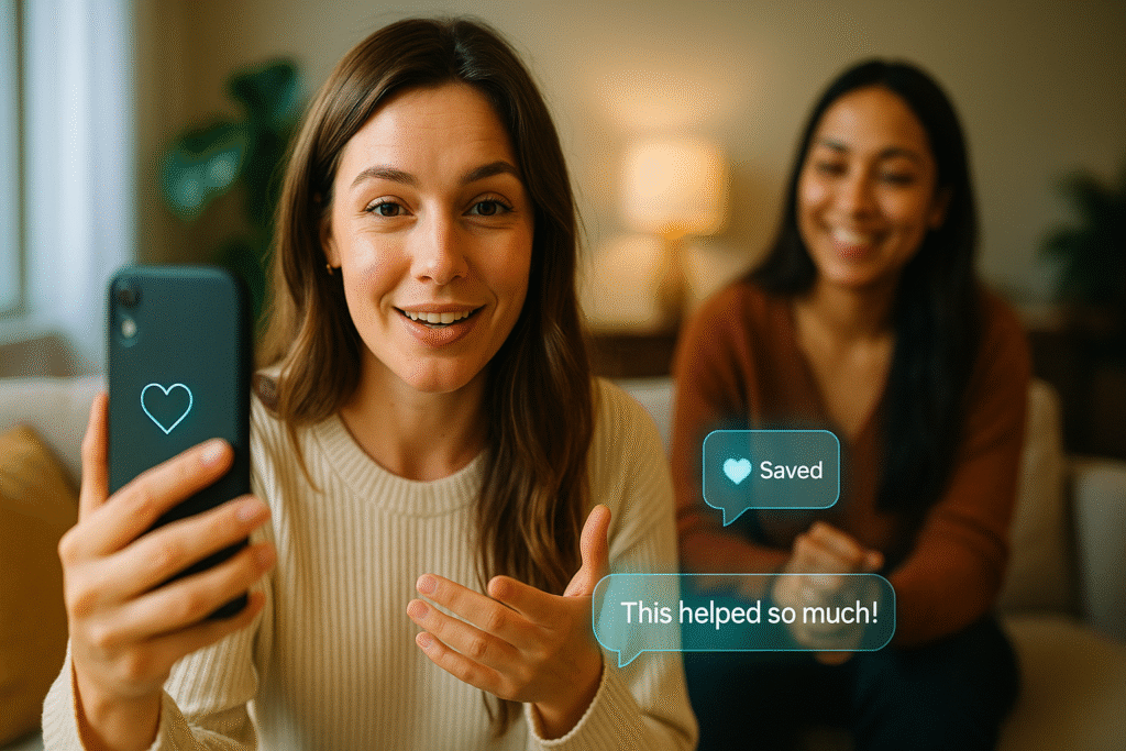 Trusted influencer recommendation