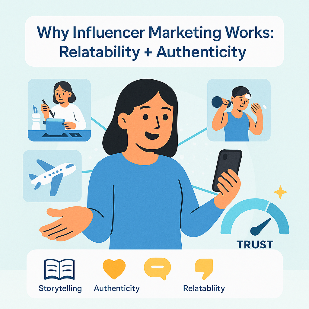 Why influencer marketing works graphic