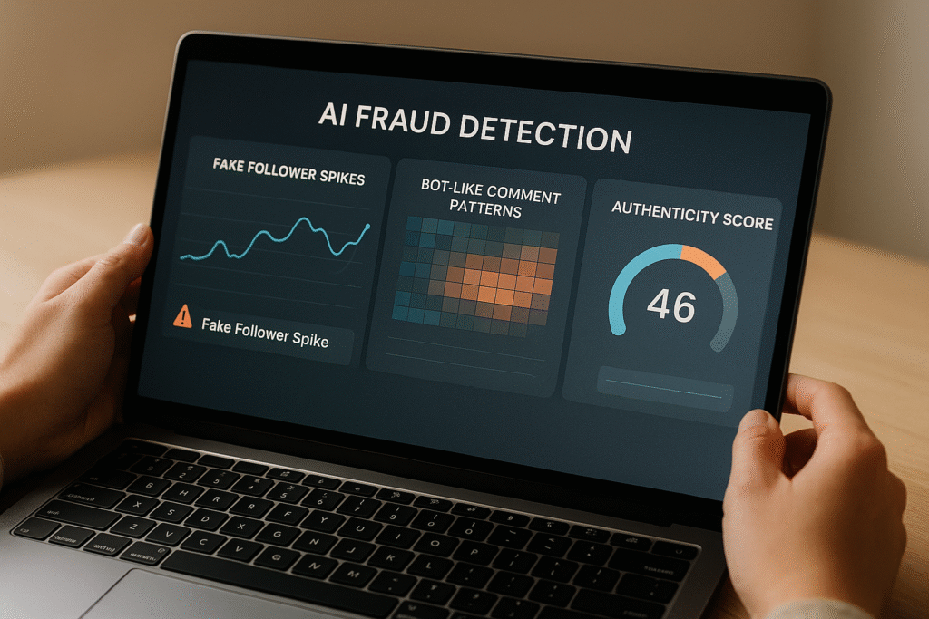 AI fake follower audit
